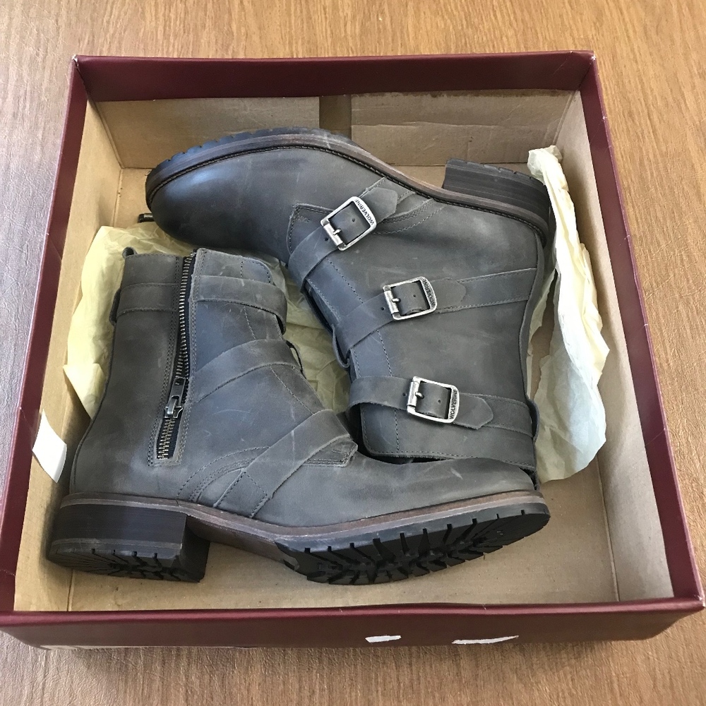 WOLVERINE WOMEN’S LIZZIE 6’’ BUCKLE COMBAT BOOTS